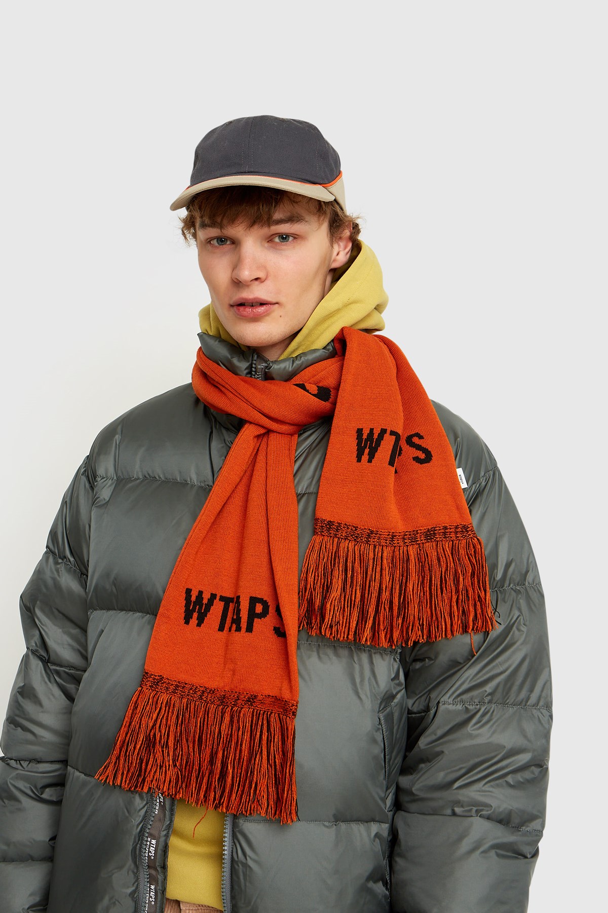 WTAPS EVASION / MUFFLER Orange | WoodWood.com