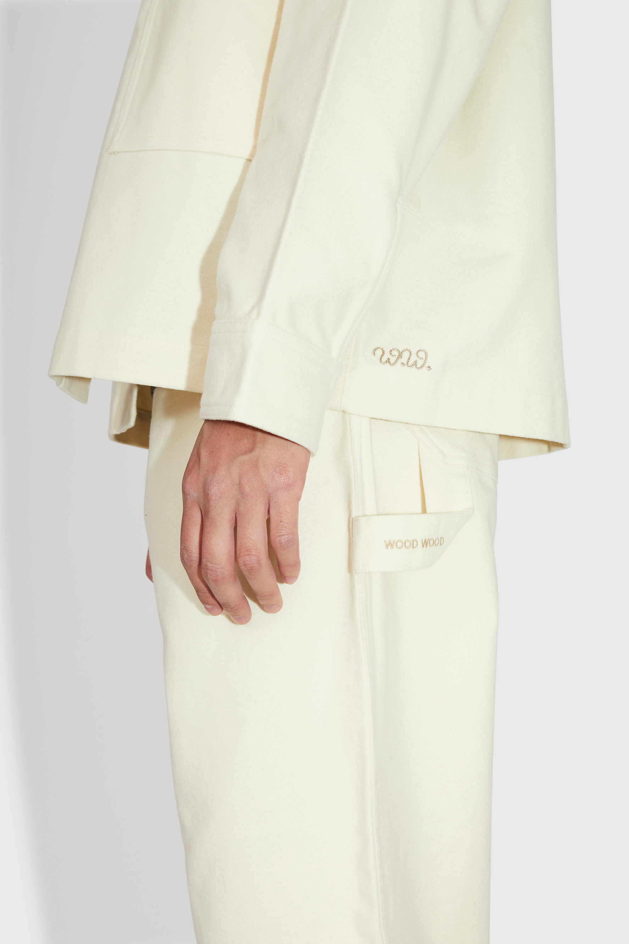Wood Wood Willy Carpenter Trousers Off-white | WoodWood.com