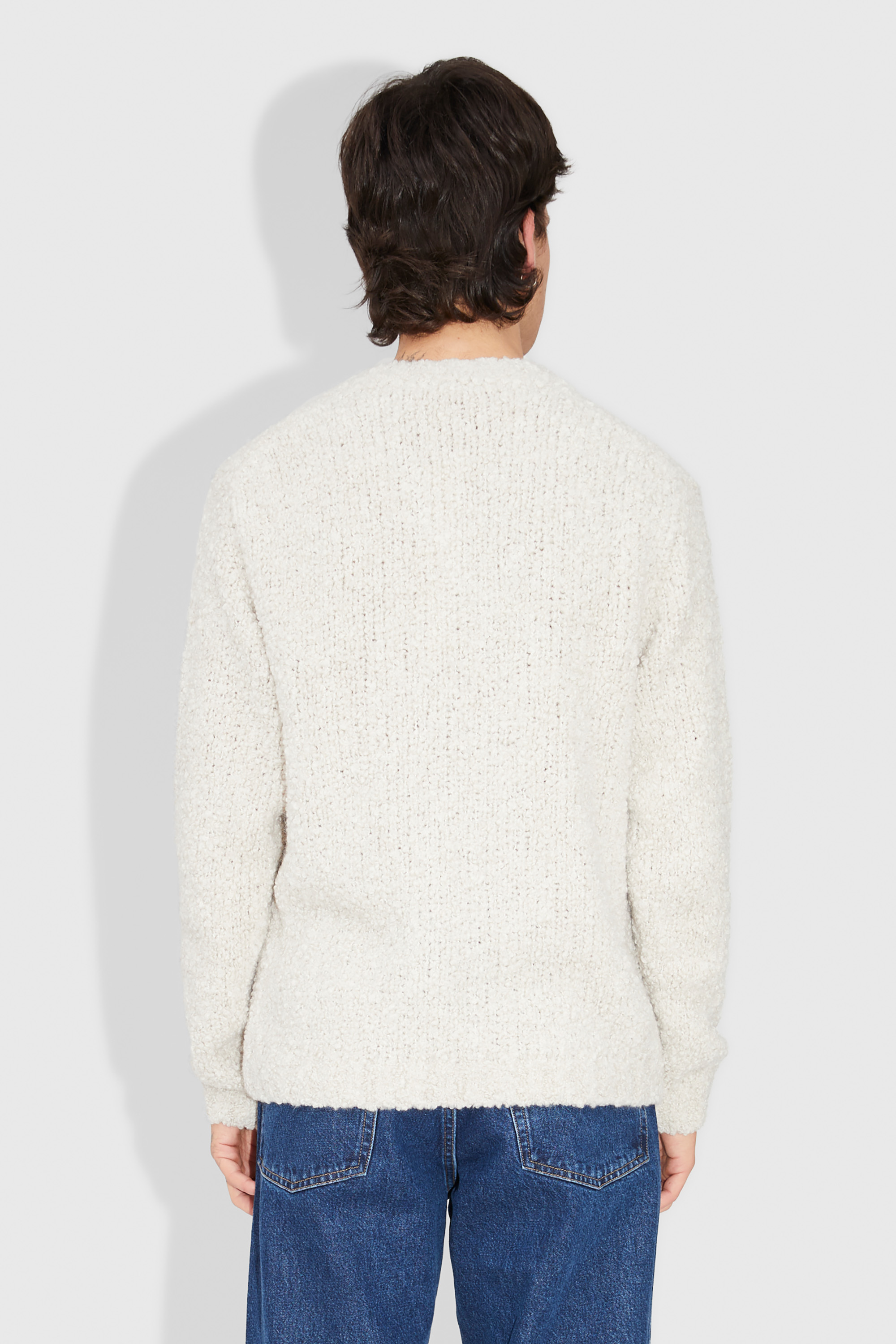 Sunflower Aske Sweater Off-white | WoodWood.com
