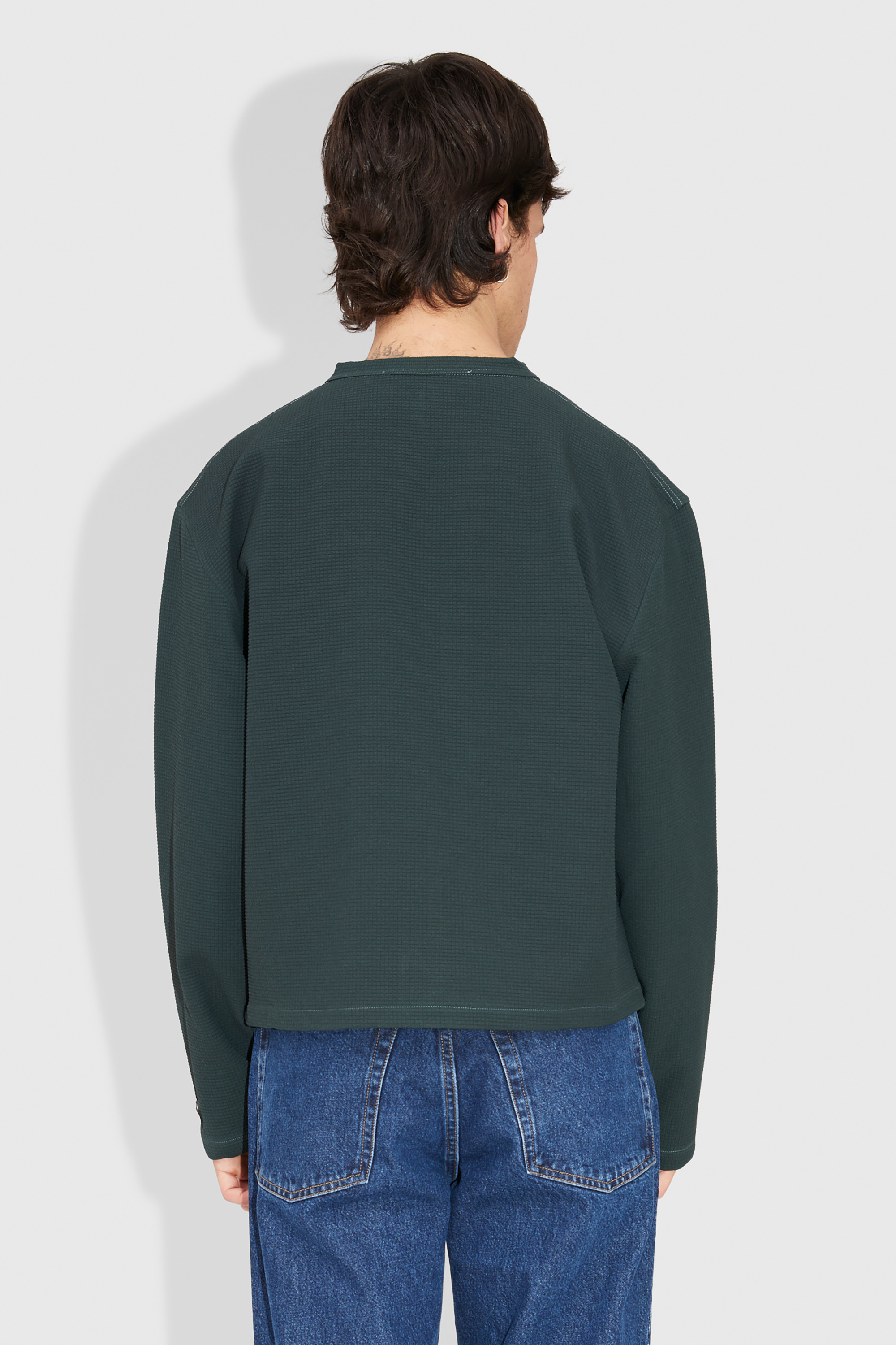 AFFIX Reversible Blouson Shae green | WoodWood.com