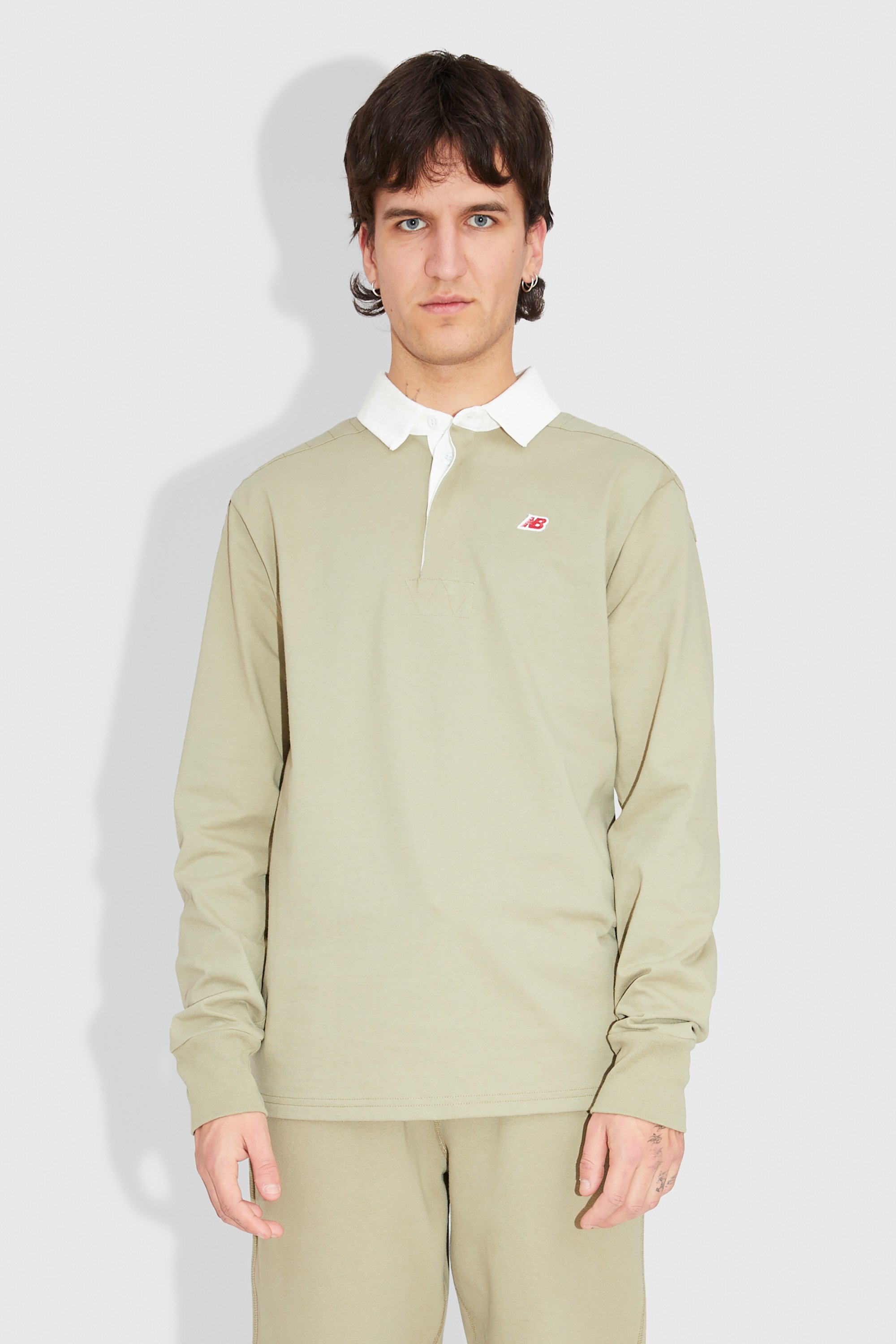 New Balance Made in USA Long Sleeve Polo True camo (387) | WoodWood.com