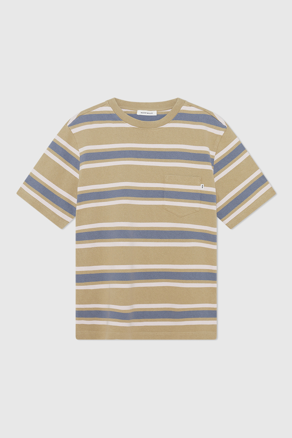 Wood Wood Haider striped T-shirt Warm sand | WoodWood.com