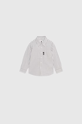 Double A by Wood Wood Oli Junior Striped Shirt GOTS