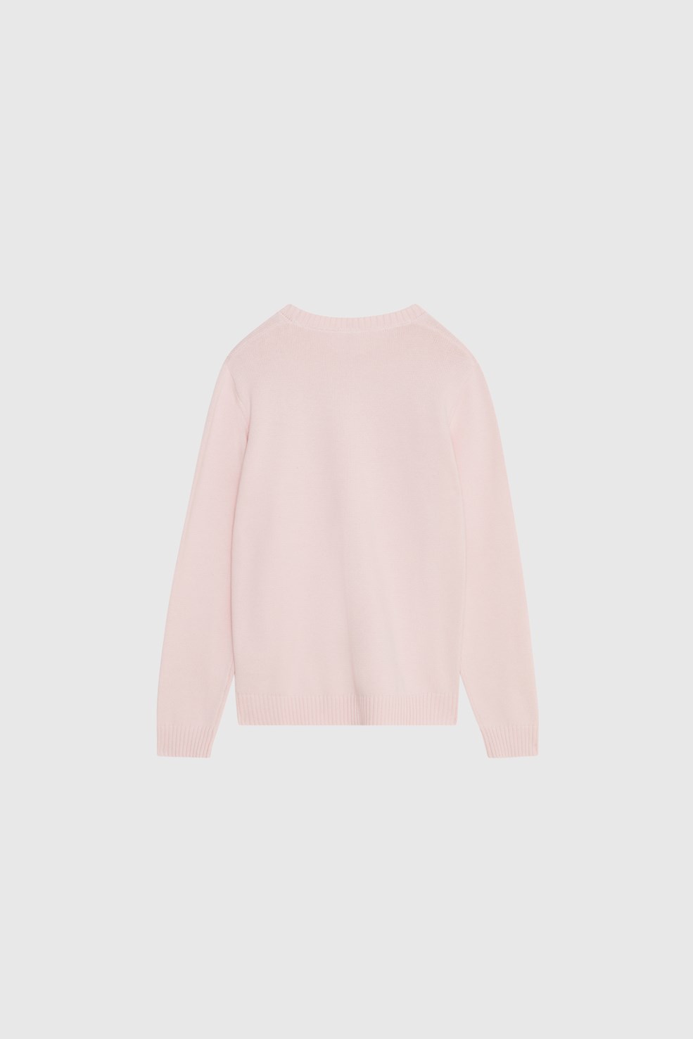 Double A by Wood Wood Tay AA CS Patch Jumper Pale pink | WoodWood.com