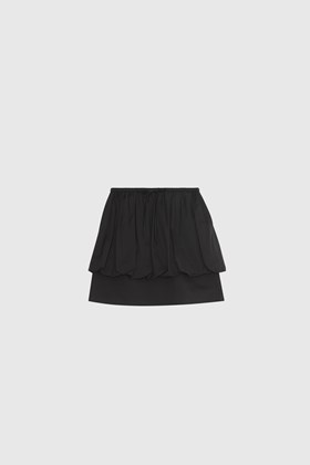 Amomento Sheer Layered Skirt