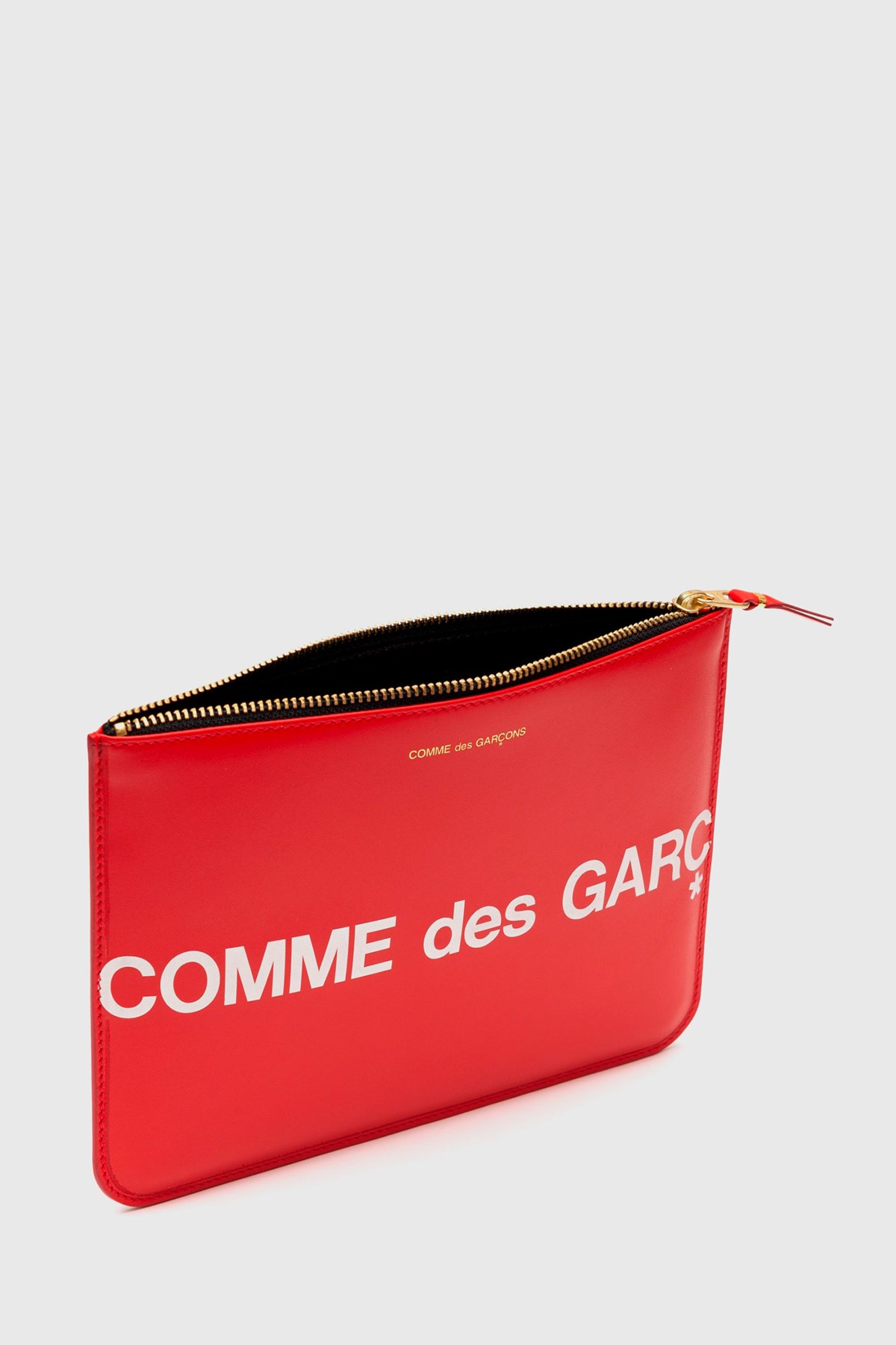 Comme des Garçons WALLET CDG Wallet / Huge Logo Red | WoodWood.com