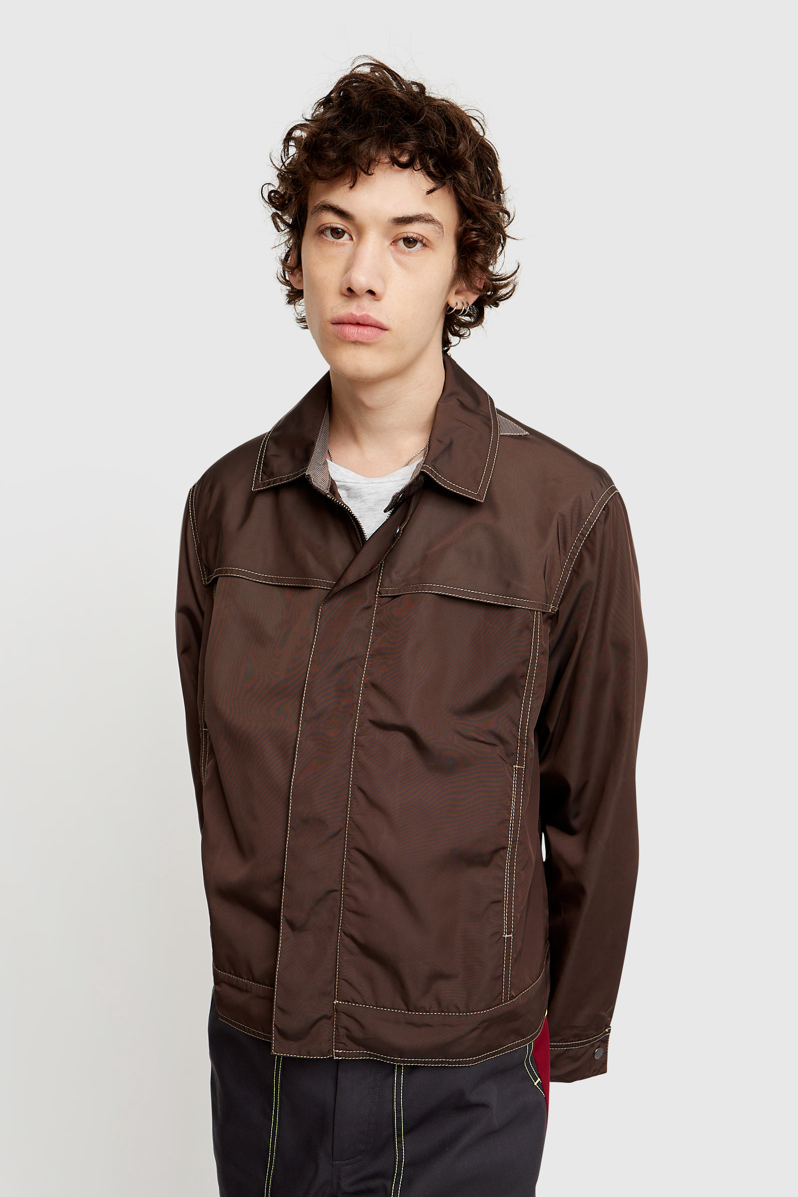 AFFIX 30.wt Jacket Brown | WoodWood.com