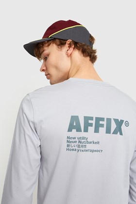 AFFIX Basic Long Sleeve T-shirt Lilac | WoodWood.com