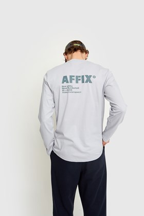 AFFIX Basic Long Sleeve T-shirt Lilac | WoodWood.com