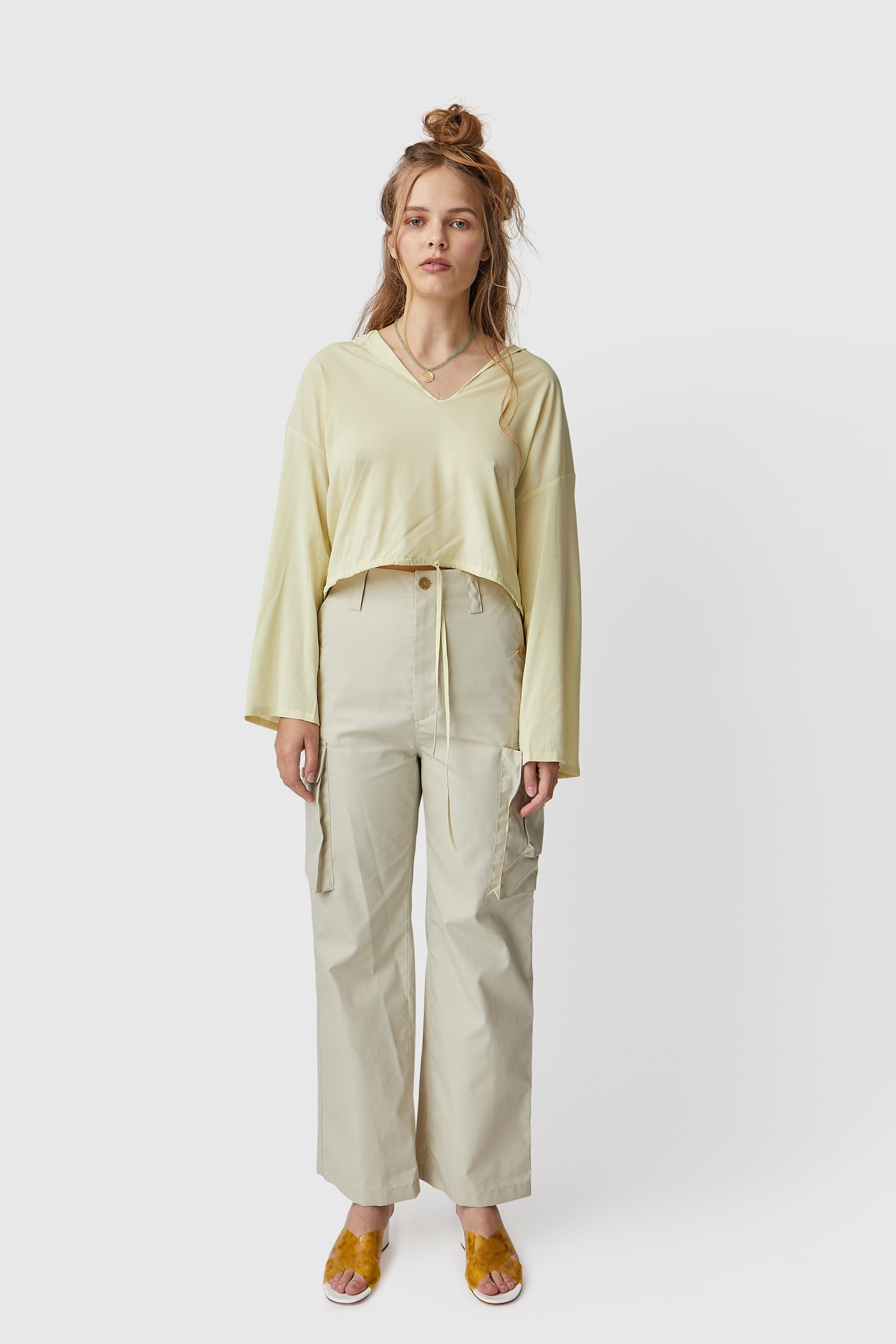 BELTED POCKET PANTS, KRAFT BEIGE – Maryam Nassir Zadeh