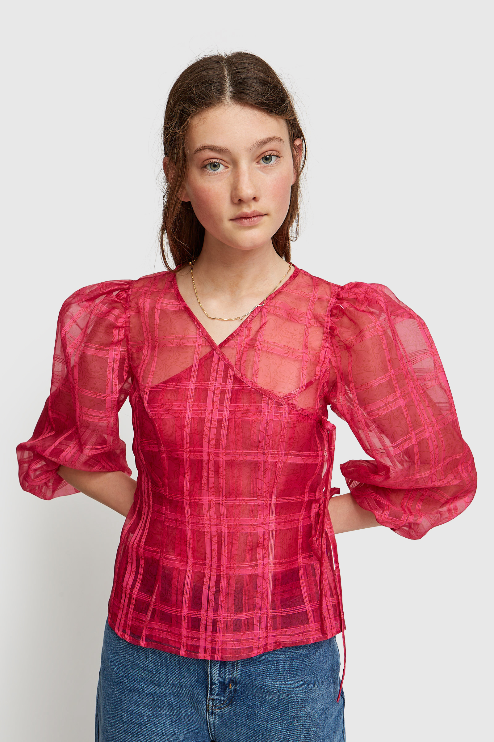 Shrimps Cordelia Blouse Pink | WoodWood.com