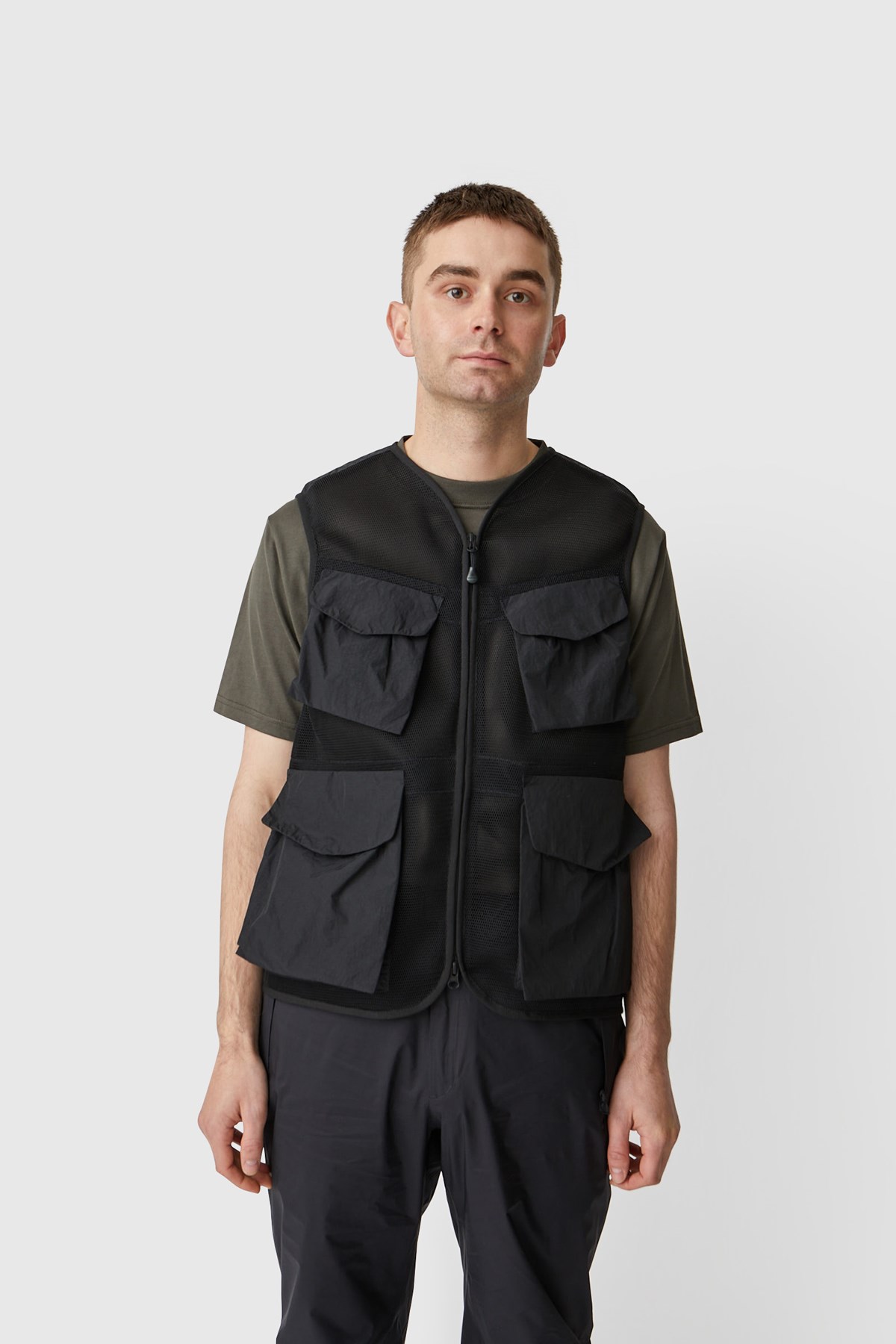 Snow Peak Mesh Vest Black | WoodWood.com