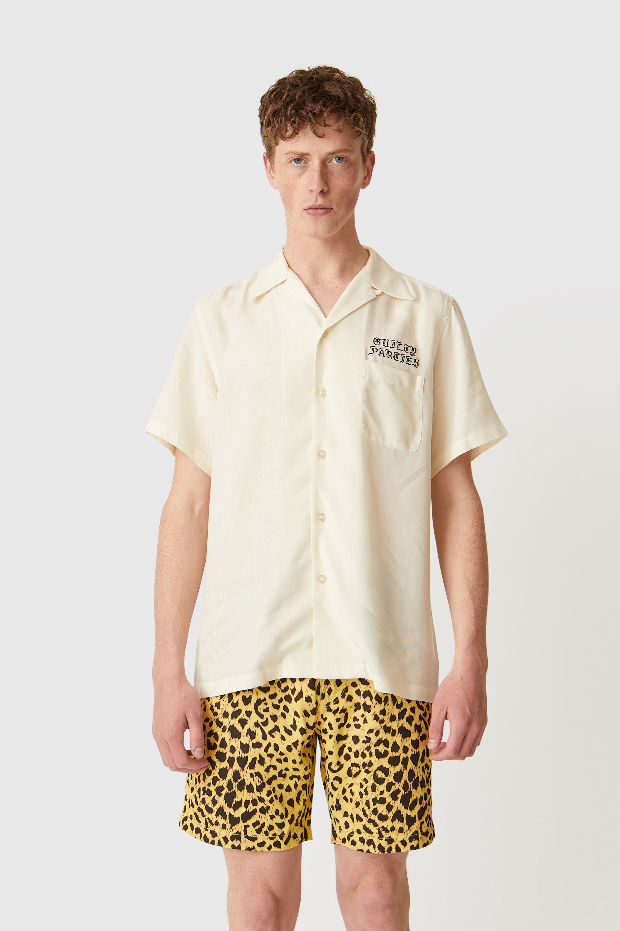 WACKO MARIA Webbing Belt Shorts (Type-1) Beige | WoodWood.com