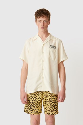 WACKO MARIA Webbing Belt Shorts (Type-1) Beige | WoodWood.com