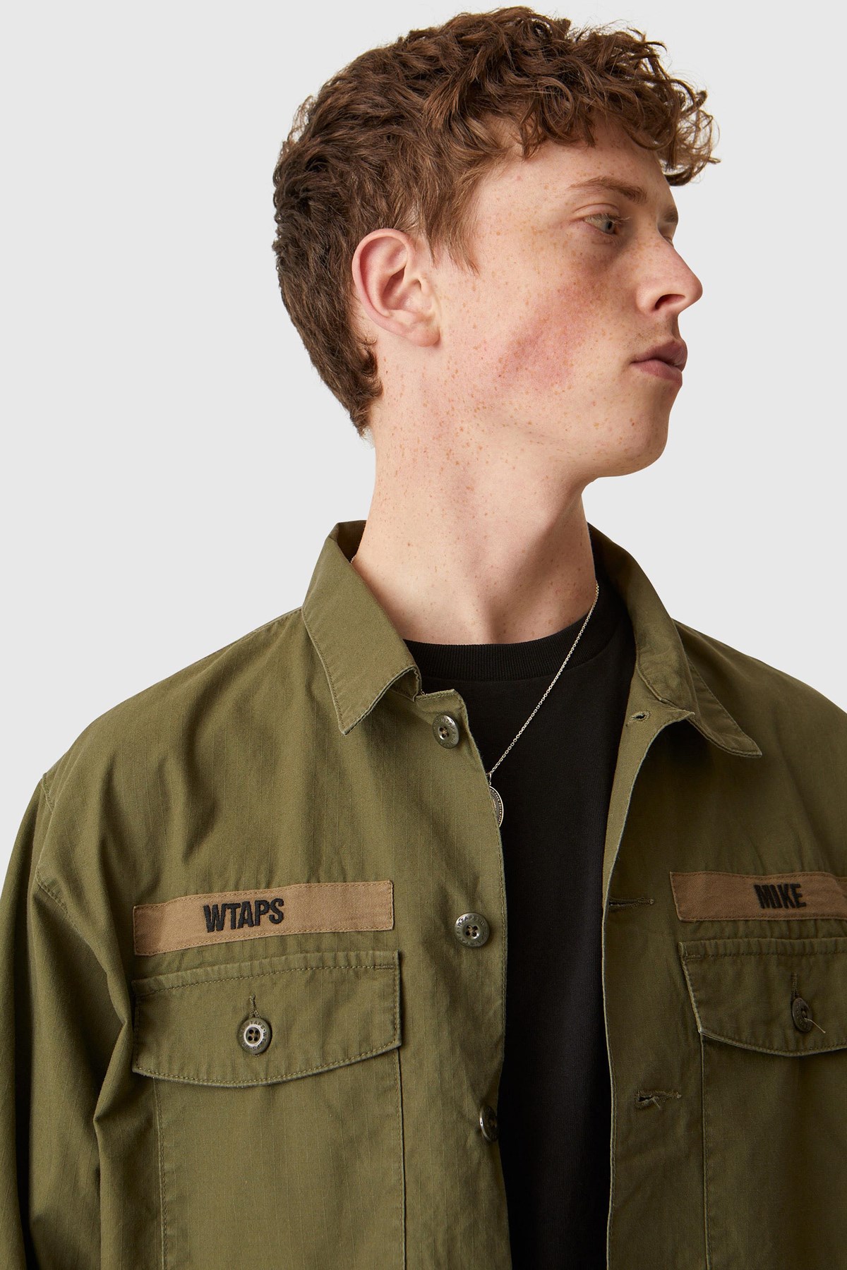 S Wtaps BUDS COTTON. SERGE Coyote Brown-
