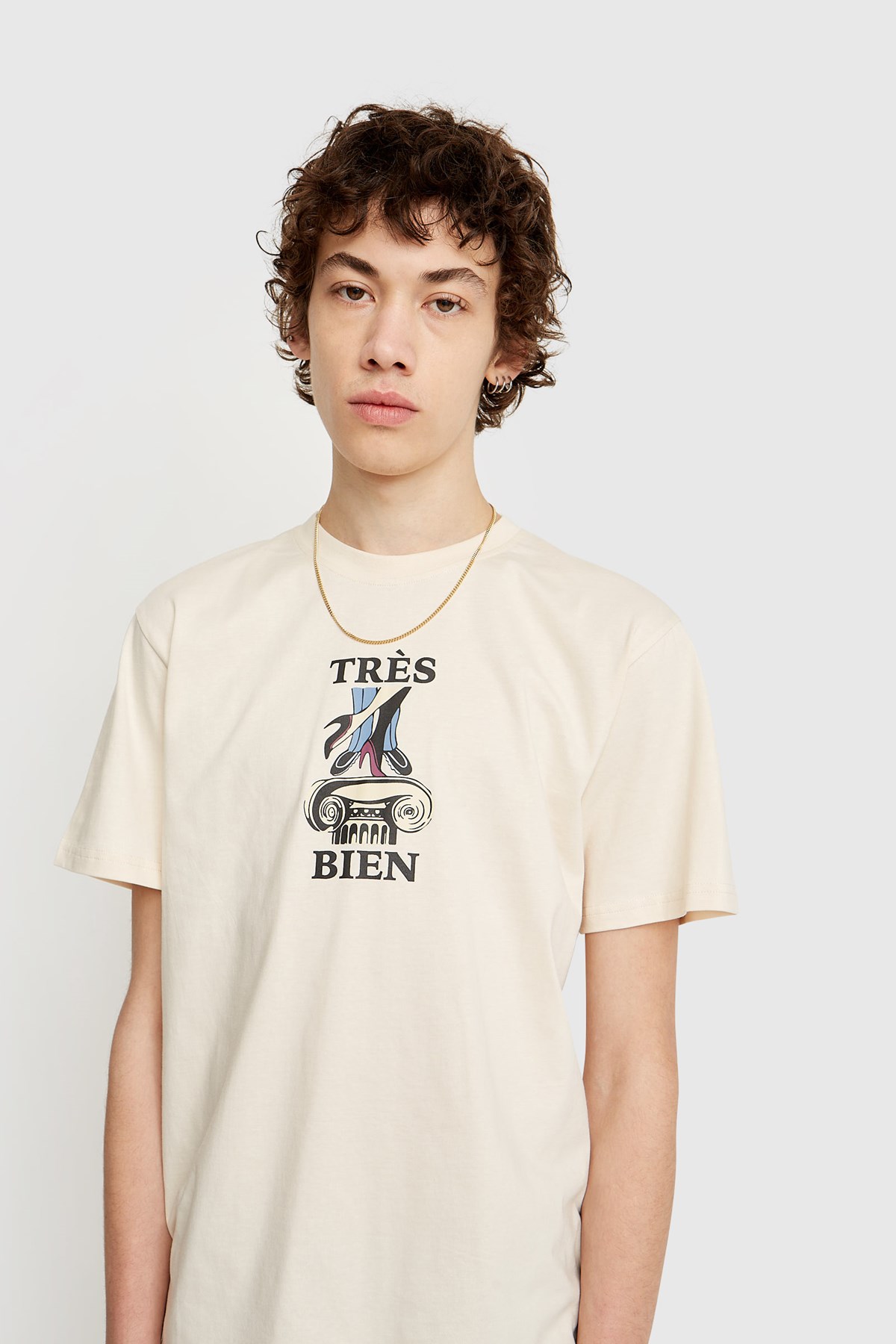 Tres Bien Souvenir Tee Tete A Tete Oatmeal | WoodWood.com