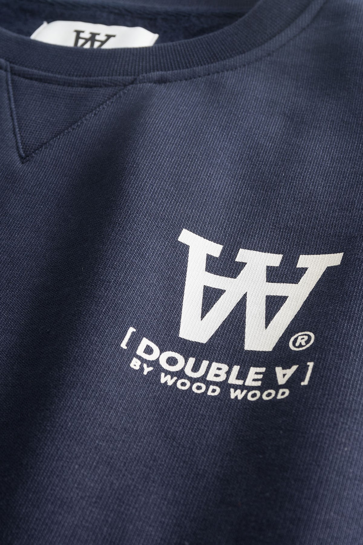 Double A by Wood Wood Tye sweatshirt Navy | WoodWood.com