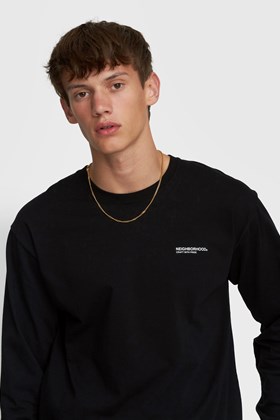 Neighborhood CI / T-shirt LS Black | WoodWood.com