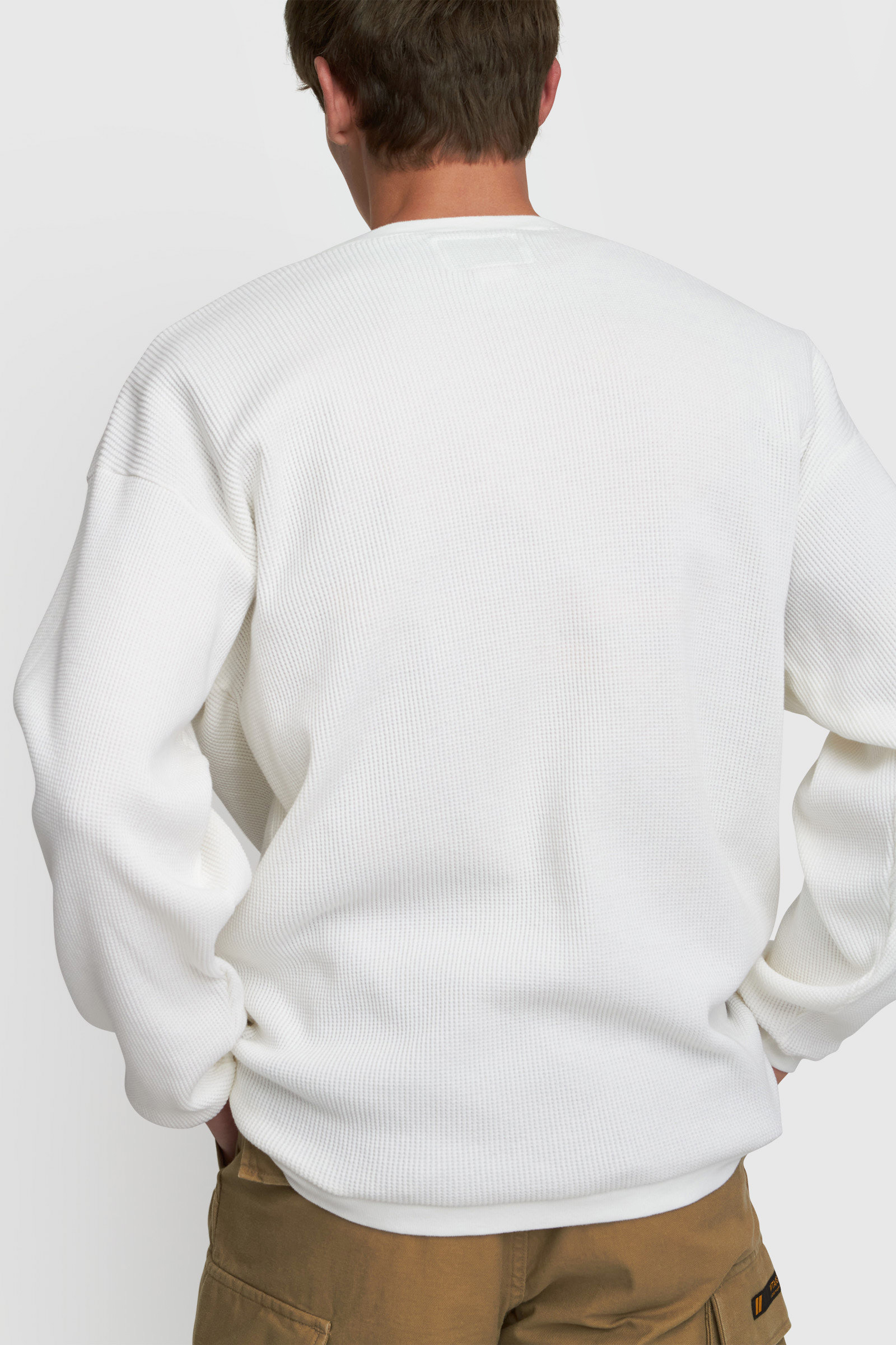 WTAPS Waffle LS / Tee White | WoodWood.com