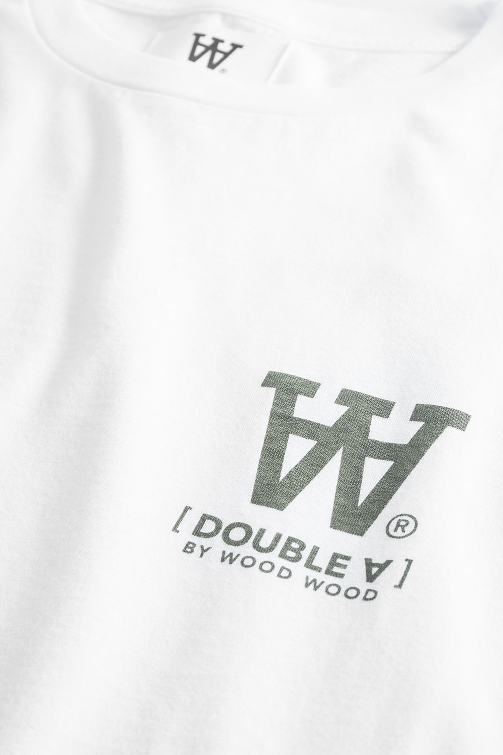 Double A by Wood Wood Ace T-shirt Bright white | WoodWood.com