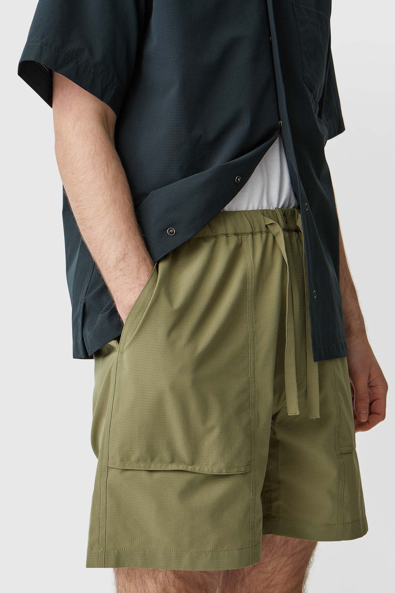 Snow Peak Quick Dry Shorts Olive | WoodWood.com